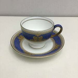 ウェッジウッド コロンビア パウダーブルー カップ&ソーサー 1客 WEDGWOOD