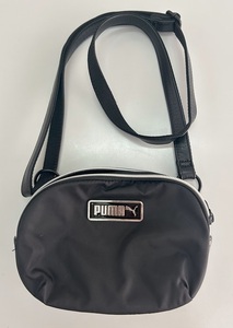 PUMA プーマー ポシェット ブラック 20×14ｃｍ