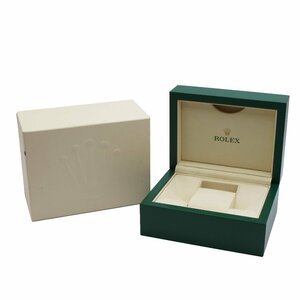 1円 美品 ROLEX CASE ロレックスケース 現行 時計用 空箱 BOX S 内箱 外箱 39137.04 ウォッチケース 緑 グリーン 0914020241029