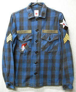 マーカ MARKA：チェック柄 ネルシャツ デニムシャツ 1 （ 長袖シャツ シャツ 秋冬 アーカイブ MARKA Flannel Shirt 1 MADE IN JAPAN 
