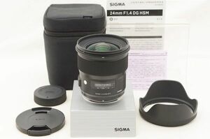 ☆良品☆ SIGMA シグマ 24mm F1.4 DG HSM Art Nikon用 ♯24072006