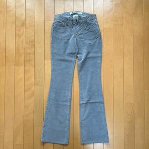 GAP LOW RISE FLARE ギャップ　ローライズ　フレア　コーディロイパンツ　ストレッチパンツ　サイズ00