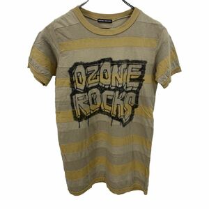 OZONE ROCKS オゾンロックス　ヒステリックグラマー　レディース　ボーダー　半袖 Tシャツ カットソー トップス