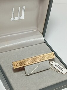 1円【美品/箱付】dunhill ダンヒル タイピン ネクタイピン ゴールド