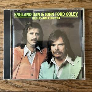 国内盤　CD England Dan & John Ford Coley Nights Are Forever AMCY-6142