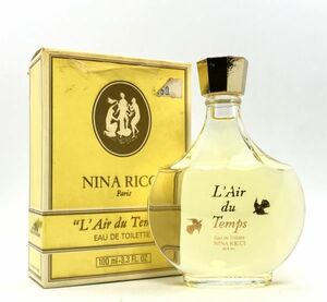 NINA RICCI ニナ リッチ レールデュタン EDT 100ml ☆ほぼ未使用　送料510円