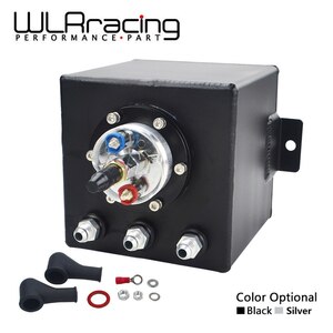 ●WLR-2L,ビレット,アルミニウム燃料,サージ,タンク,1ピース,高品質,燃料ポンプ付き,サージタンク,WLR-TK8344,カラー２種