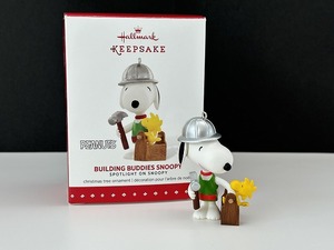 スヌーピー ウッドストック HALLMARK オーナメント 箱入り KEEPSAKE PEANUTS SNOOPY ヴィンテージ [pe-195]