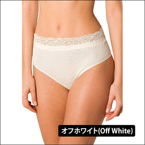 ショーツ 下着 パンツ ビキニ レディースショーツ 美尻 ブラジリアンカット　Sサイズ　オフホワイト(Off White) 40063