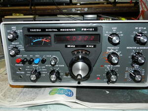 YAESU FR-101DD 赤目