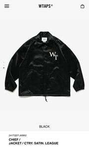 WTAPS コーチジャケット CHIEF / JACKET / CTRY.SATIN.LEAGUE Lサイズ 新品未使用品