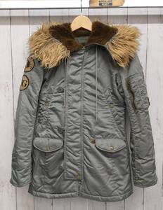 値下げ HYSTERIC GLAMOUR ヒステリックグラマー フライトジャケト N-3B PRIMALOFT プリマロフト グリーン