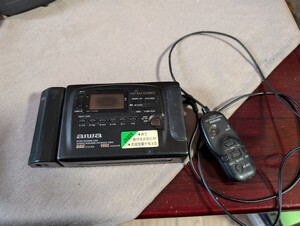 AIWA アイワ ポータブルカセットプレーヤー HS-JX929 ジャンク