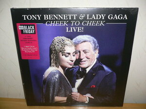 超人気☆奇跡のコラボレーション・ライヴが遂にアナログ化! Cheek To Cheek - Live＜BLACK FRIDAY対象商品＞ Tony Bennett 、 Lady Gaga