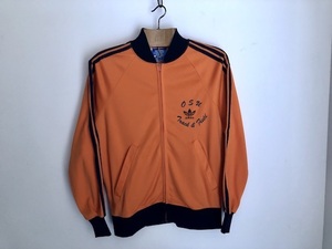 オレンジ ORANGE OREGON STATEモデル アディダスジャージフランス製 ヴィンテージ VENTEX adidas PRESTIL 青タグ ATP プリント付き FRANCE