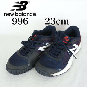 MK6504*New Balance996*ニューバランス*ジュニア テニス オールコート用シューズ*23cm*ネイビー