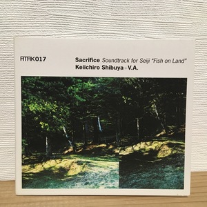 ATAK017 Sacrifice Soundtrack for Seiji "Fish on Land" Keiichiro Shibuya + V.A. 中古CD 2012 渋谷慶一郎 ametsub evala oval 