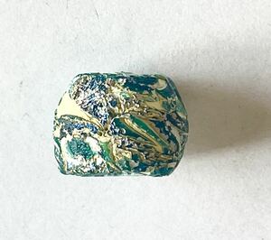 Glass Mosaic bead Mediterranean c.1-4th century h.1.6cm F