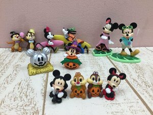 ◇ディズニー 《大量セット》ミッキー ミニー チップとデール グーフィー ハロウィンほかフィギュア 12点 1P43 【60】