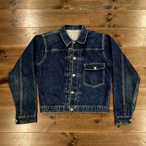 雲上品 美品 40年代 当時物 リーバイス Levi’s 506XX 40s 50s Gジャン デニムジャケット 片面 赤タブ 40 - 38 相当 ノーダメージ 検 507XX