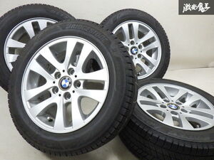 【VRX3 バリ山 ガリ無し】205/55R16 BMW 純正 E90 3シリーズ ホイール 16インチ 7J +34 5穴 PCD120 4本 E91 2021年 ★ 棚1H23