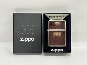 ☆【長期保管品/未使用品】Zippo / ジッポー LEATHER WRAP レザーセレブレーション 1951 ※箱付 ※税込価格※他同梱可☆