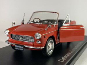 ダイハツ コンパーノ スパイダー Daihatsu Compagno Spider (1965) 1/24 - アシェット国産名車コレクション Hachette