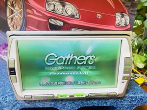 純正 HONDA ホンダ gathers ギャザーズ 08A40-2M0-410 VXS-102VSi カーナビ CD DVD AM FM ワンセグ 地図データ 不明