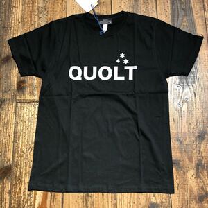 quolt クウォルト リフレクタープリントTシャツ 半袖Tシャツ ロゴtシャツ