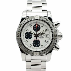 ブライトリング アベンジャーⅡ A13381 AT 文字盤ホワイト White SS 19.5㎝ BREITLING Avengers C004344