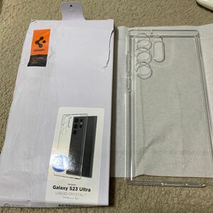 610t2915☆ Spigen Galaxy S23 Ultra ケース クリア [ SC-52D | SCG20 ] TPUカバー 超薄型 超軽量 米軍MIL規格取得 