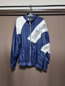 adidas ナイロンジャケット　 古着　90s Ｌ アディダス