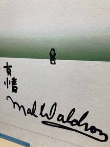 SIGNED！直筆サイン入りLP！マル ウォルドロン Mal Waldron One For Lady Victor SMJX-10119 アナログ盤レコード KIMIKO KASAI 1971 JAPAN