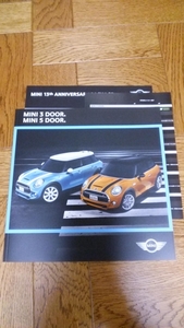 ミニ　MINI 3 DOOR　ミニ　MINI 5 DOOR　カタログ　価格表　新品　未使用　希少品　入手困難