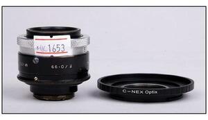 ROSS LONDON INCH 25mm F0.99 Cマウント C-NEX アダプター付き