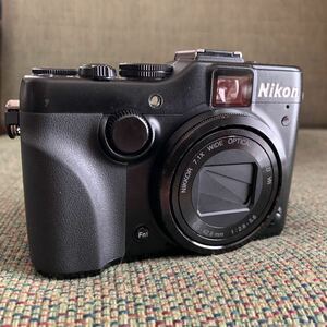 動作良好★ニコン Nikon CoolPIX P7100 コンパクトデジタルカメラ デジカメ CCDセンサー#FE4622 デジタルカメラ Nikon デジカメ