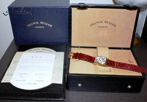 ☆時計 ☆FRANCK MULLER (フランクミュラー)☆902QZ☆ロングアイランド SL文字盤 レディース クオーツ 腕時計☆稼動品☆『VRW-161』