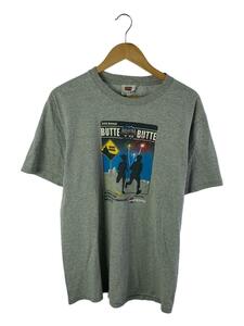 NIKE◆2007 AQUAFINA TO BUTTE/Tシャツ/S/コットン/GRY