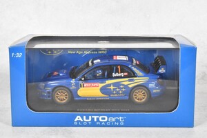 オートアート 1/32 スバル インプレッサ WRC 2004 スロットカー