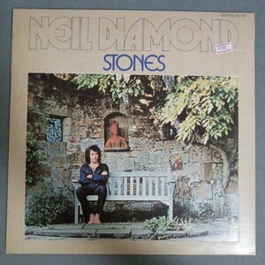 美盤　ジャケット痛み　Neil Diamond Stones LP 93106