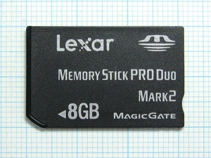 ★Lexar メモリースティック PRODuo ８ＧＢ 中古★送料６３円～