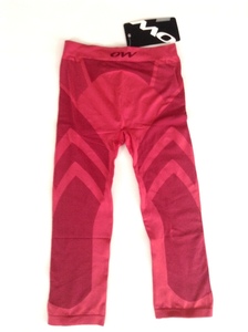 ONEWAY ワンウェイ MASTER PRO CAPRI pants マスタープロ カプリ パンツ ピンク サイズS/M 712101-67-3 ノルディックスキー インナー