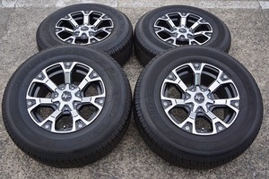 265/70R17 265/70-17 中古 デューラー 未使用 ナイトロパワー ウォーヘッド 17 6H139.7 8J+20 FJクルーザー ハイラックス プラド 4WD