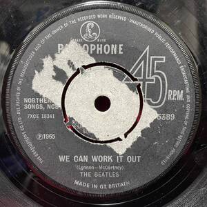 ◆UKorg7”s!◆THE BEATLES◆WE CAN WORK IT OUT/DAY TRIPPER◆