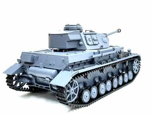 【塗装済み完成品 赤外線バトルシステム付 対戦可能】 HengLong Ver.7.0 2.4GHz 1/16 戦車ラジコン ドイツ陸軍 IV号 F2型 3859-1