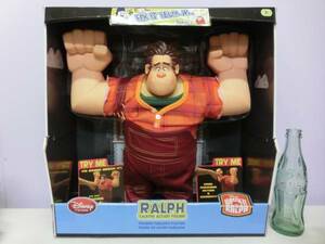 ディズニー シュガーラッシュ◆レック・イット・ラルフ 特大 トーキング フィギュア アクション人形 BIG38㎝◆Disney Wreck-It Ralph Pixar