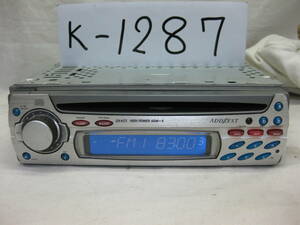 K-1287　ADDZEST　アゼスト　DX425　1Dサイズ　CDデッキ　故障品