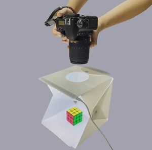 撮影ボックス 写真スタジオ　フォトボックス　小型簡易スタジオ　LEDライト付き　大人気　セール