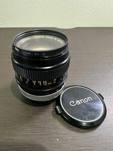 Canon LENS FD 50mm 1:1.4 S.S.C. キャノン レンズ カメラ 中古