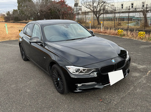 【ディーゼル車】AA評価４点★H２７年BMW ３シリーズ 320dラグジュアリー★純正ナビ・Bカメラ★ETC★革シート★個人出品★名古屋市★